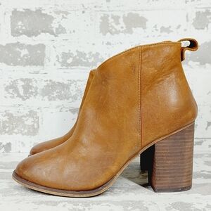 BP Tan Ankle Boots